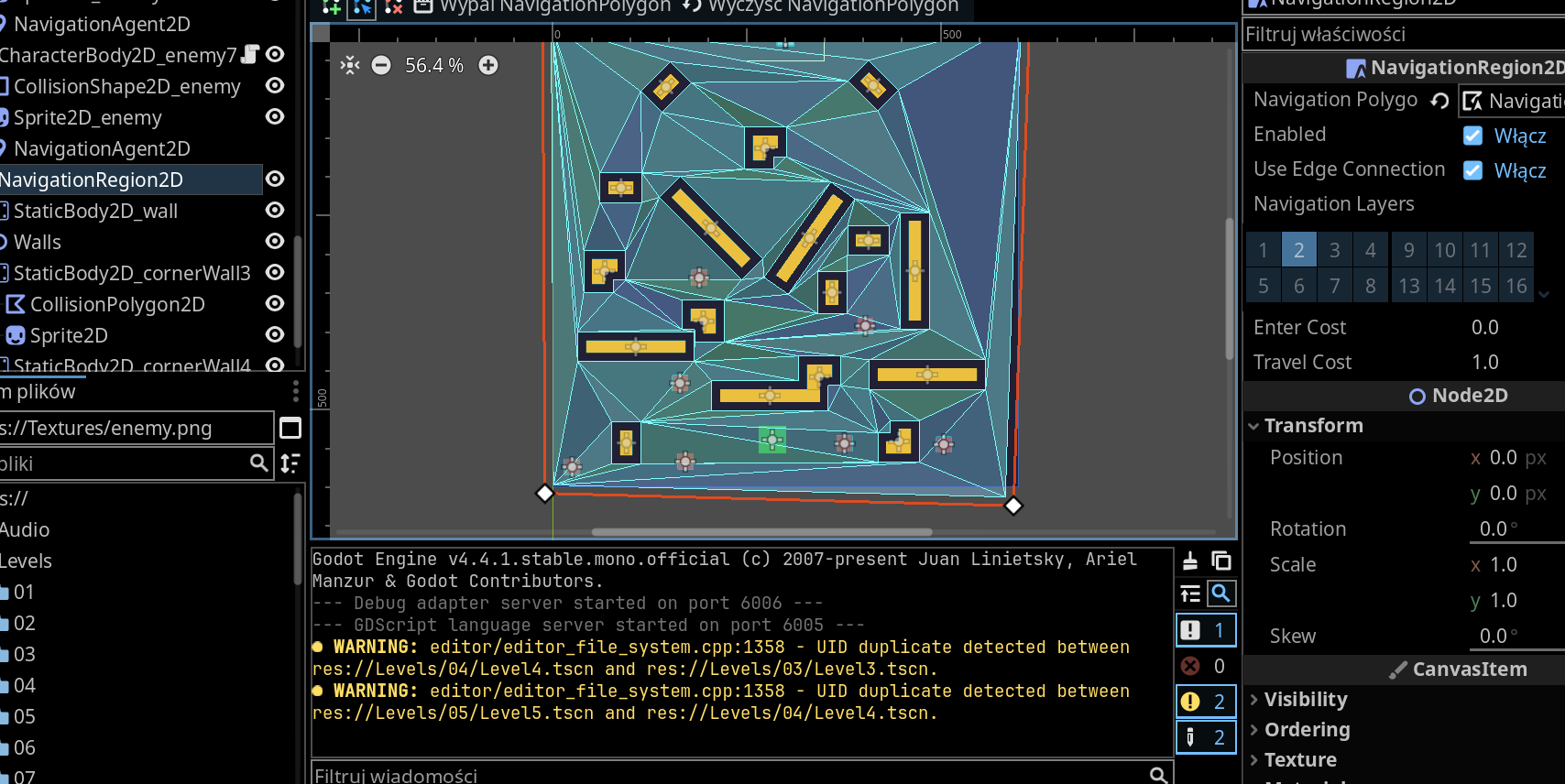 Gra stworzona w Godot Engine